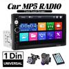 1 din автомобильный радиоприемник 7" HD сенсорный экран стерео мультимедиа MP5 плеер универсальный Mirrorlink FM USB BT TF карта AUX вход