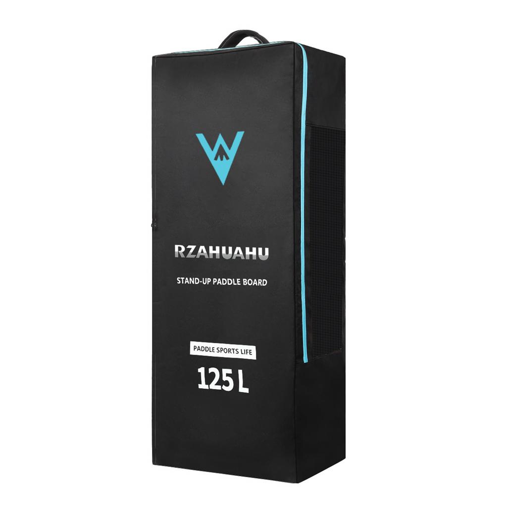 Надувной рюкзак для серфинга с веслом 125 л, большая вместимость, сумка для доски для серфинга SUP из ткани Оксфорд