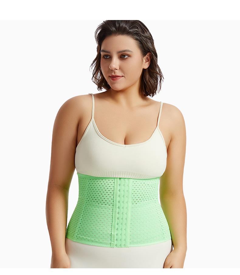 Послеродовой дышащий пояс-корсет для живота и талии, каркасная поддержка, моделирование тела, спортивный пояс, контроль живота, пояс для талии для женщин