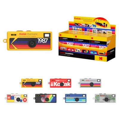 KODAK CHARMERA Брелок Цифровая камера Слепой бокс Одиночная коробка (1 счет) Мини-камера, Цифровая камера, Видеозапись, Брелок для сумки, Пресеты имитации пленки