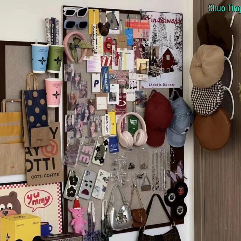 Настенные доски для заметок из фетра на заказ: Самоклеящиеся наклейки для фотографий и заметок