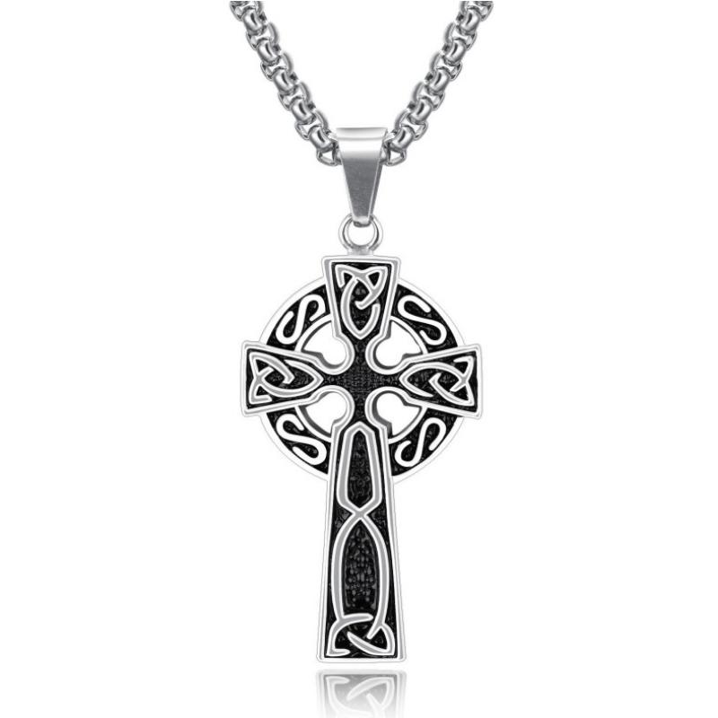 Mighty Cross Pendant, European and American Style Cross Male Pendant