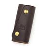 Key Case F Dark Brown [IL BISONTE] 54_1_5412305250