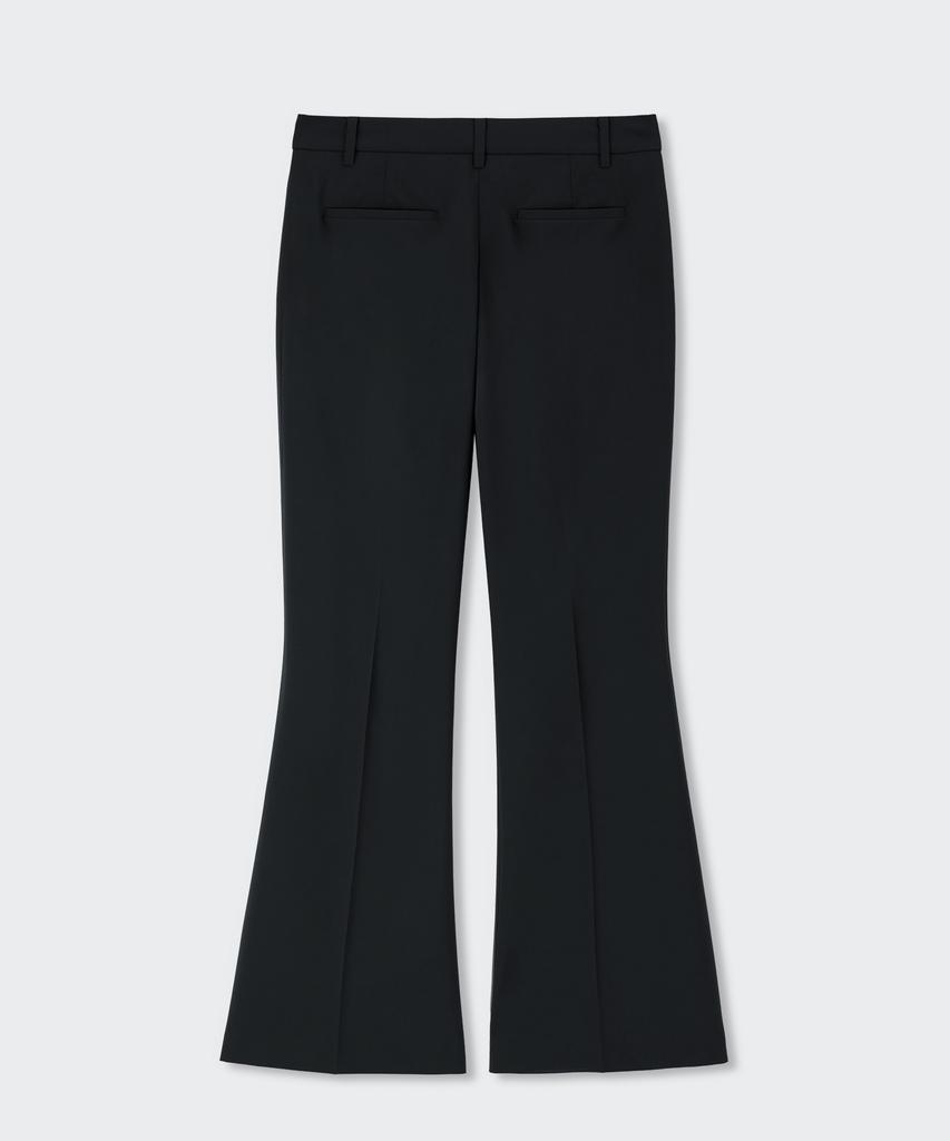 MUSINSA STANDARD WOMAN [Cooltandard] Women'S Low Rise Flare Slacks [Black]