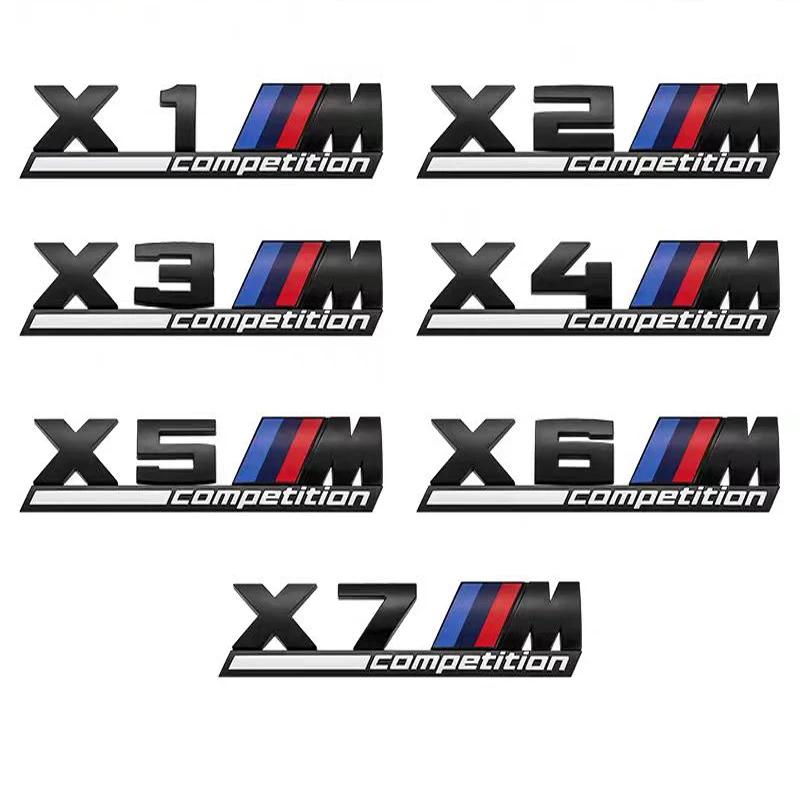 For BMW M3 M4 F07 F34 F30 F20 F10 E60 E46 E53 G01 G02 G05 3D Car Decorative accessories M Badge Emblem Decoration Accessories AS5