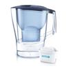 BRITA Aluna XL Water Filter, Blue, 1.75L Filtered Water Capacity, 3.5L Total Capacity, Includes One Maxtra Plus Cartridge [Official Japanese Product]