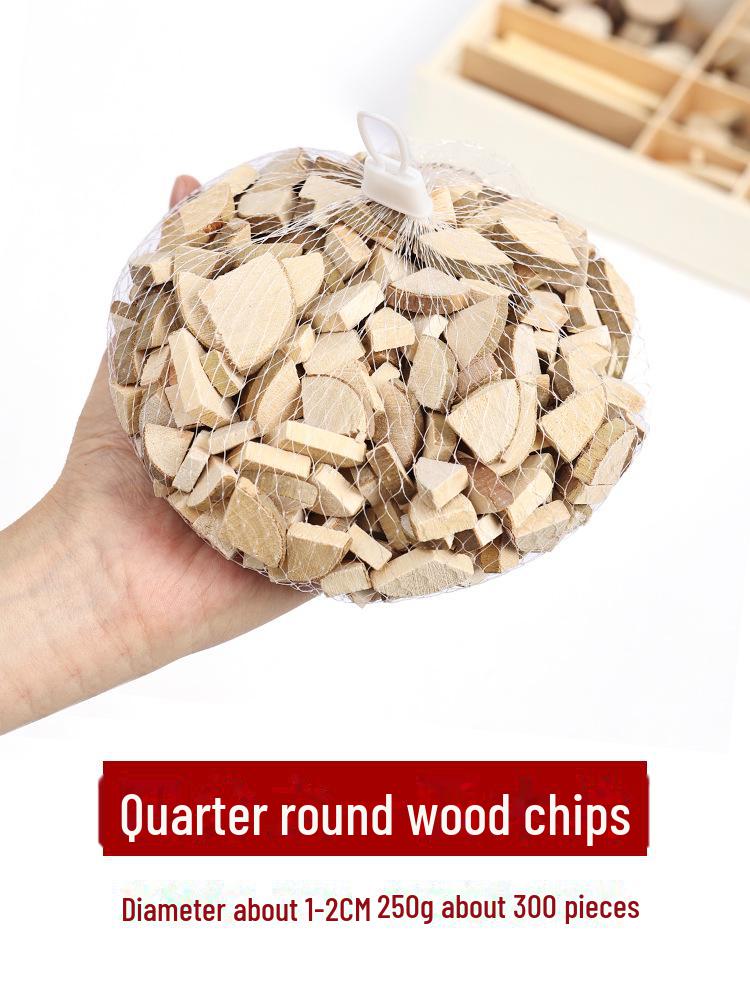 Pine Cone DIY Decoration Kit: Branch, Log, Dried Flowers for Creative Kindergarten Hanging Crafts