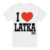 TAXI Mens I Heart Latka T-Shirt
