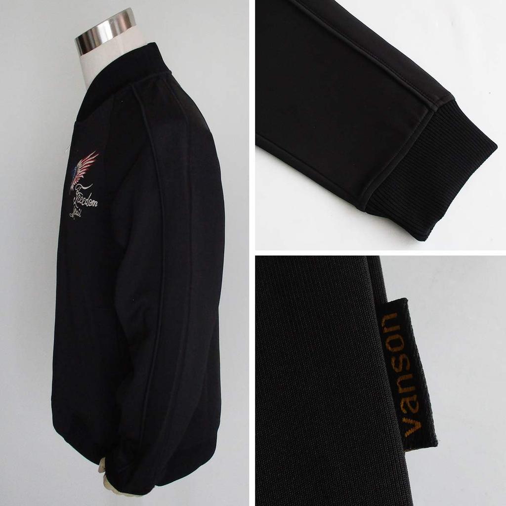 Футболка Ska с вышивкой ЧЕРНАЯ [Banson] Мужская женская NVSZ-2306 (M)