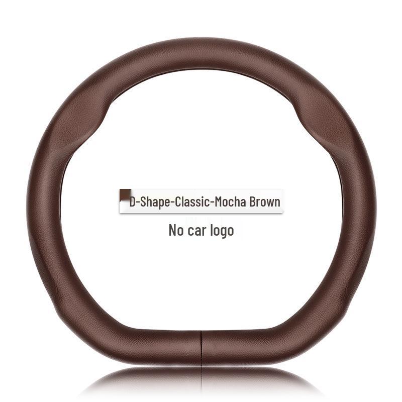 Чехол на руль из натуральной кожи Luxgen - Универсальная посадка для моделей U6, Big 7, S5, U5, 7MPV, Na 5, Rui 3