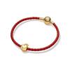 Pandora Lucky Rabbit Woven Leather Bracelet Women bracelet ZT2583