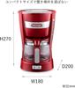 Кофеварка капельная DeLonghi Passion Red Active Series Red 5 чашек ICM14011J-R