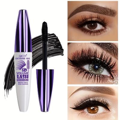 Тушь для ресниц 5D Extreme Volume Lash, водостойкая и долговечная, для естественного утолщения и подкручивания ресниц