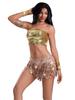 Sequined Tassel Latin Dance Skirt for Women – Stage and Bar Performance Costume Shorts