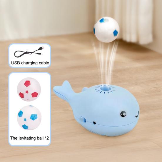 Электрический плавающий мяч для кошек, легкая портативная игрушка в форме кита, перезаряжаемая, простая в использовании, электрическая движущаяся игрушка для домашних животных