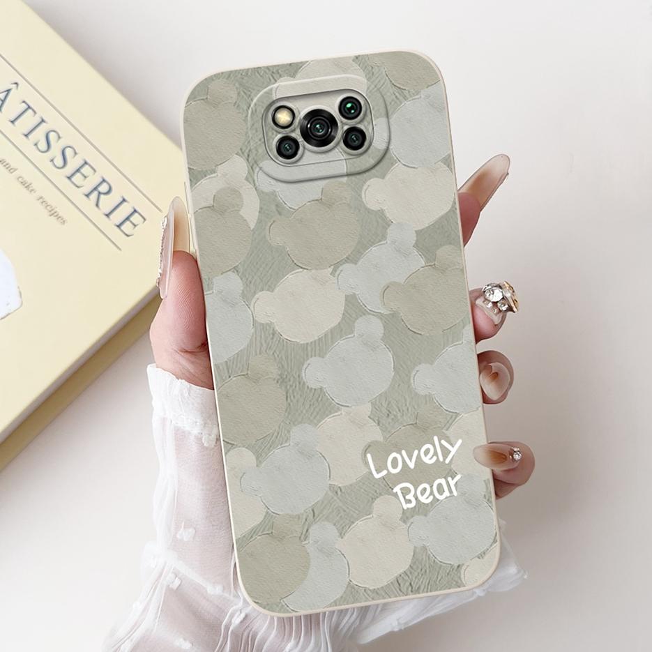 For Xiaomi Poco X3 Pro Case Luxury Candy Painted Cover Shockproof Phone Case For Xiaomi Poco X3 NFC PocoX3 Pro Soft Fundas Coque