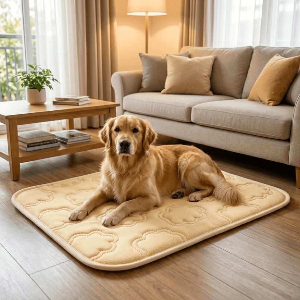 Soft Dog Cooling Mat Breathable Pet Sleeping Mat Dog Bed Mat Dog Sofa Cushion Car Travel