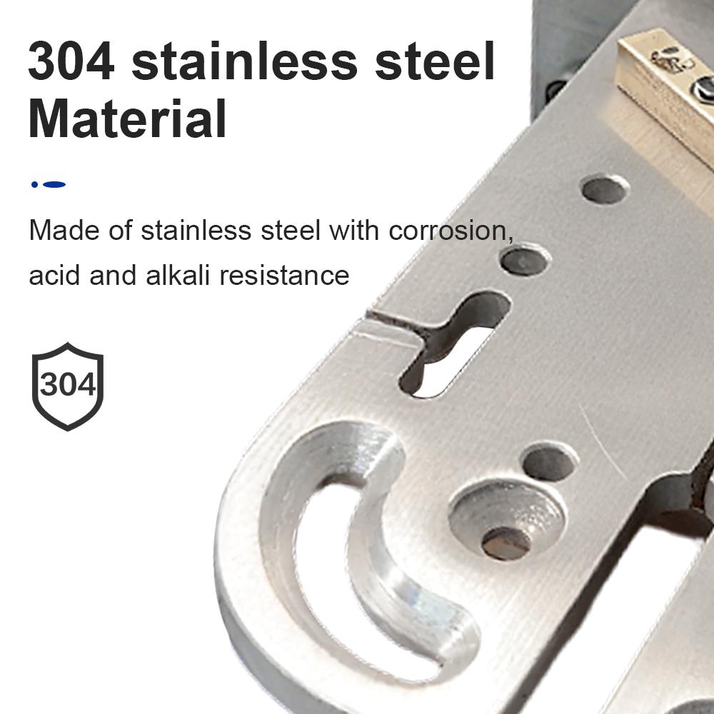 Multi-Function Desktop Clamp Jewellery Metalworking Table Bracket Stainless Steel Clamp Vise Clamp DIY Fixed Tool