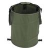 Camping Trash Can with Zippered Lid 24 Gallons Large Capacity Foldable Portable Garden Garbage