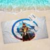 Video Game M-Mortal Kombat Microfiber Blanket Quick Drying Beach Towels Oversized Printing Super Absorbent Pool Towel Blanket