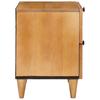 Nightstand Light Brown 40 x 33 x 46 cm Engineered Wood