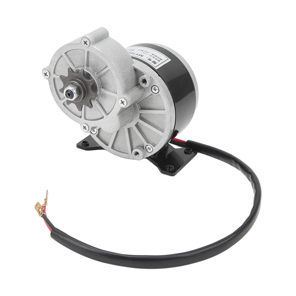 12V 250W MY1025Z2 Gear Reduction Electric Motor Three Wire Controller with Knob Switch Electric Bike Modification Kit