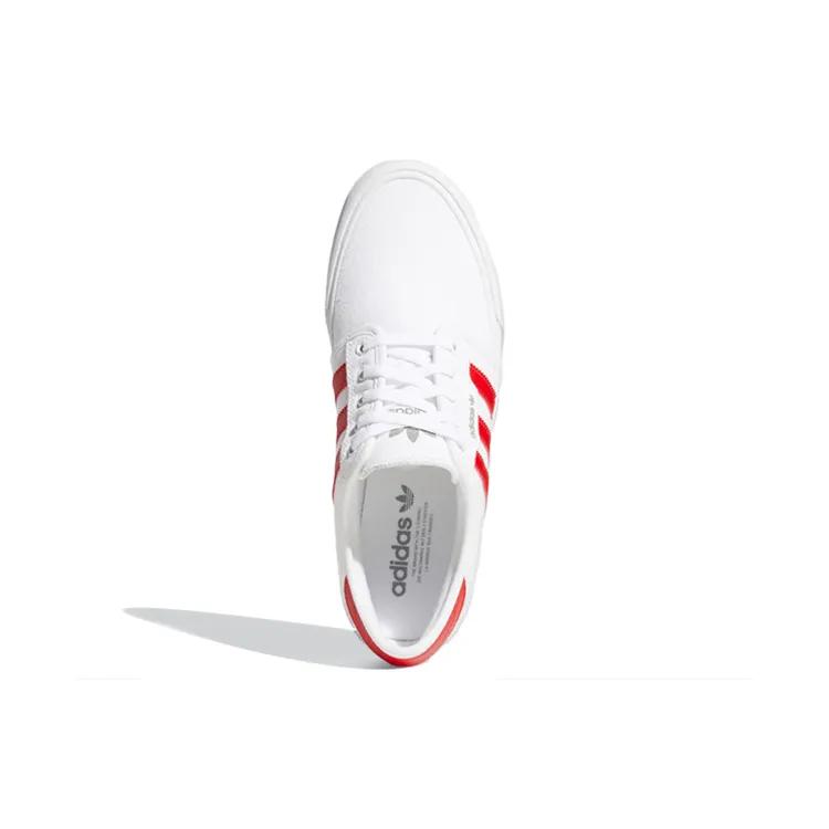 Adidas Seeley XT 'White Scarlet' (Unisex) Cloud White / Scarlet / Cloud White Skate Shoes H67790