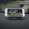 Силиконовый вращающийся на 360° держатель для телефона, нескользящий коврик, клейкая подушка для приборной панели автомобиля