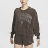 Nike COURT HERITAGE Sweatshirt Women's Baroque Brown/Light Rosewood Umber/Velvet Brown FQ2243-237