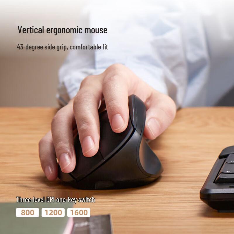 Эргономичный беспроводной набор клавиатуры и мыши ShanYe