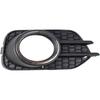 Front Bumper Fog Lamp Light Bezel Grille Cover Cap With Chrome Fit For VW Tiguan 2012 2013 2014 2015 2016 2017 2018, Replace for 5N0853666H (Right