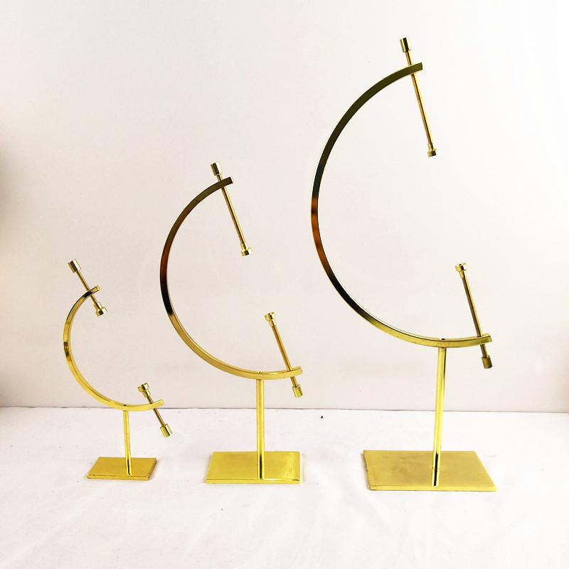 Crystal Ball Metal Base Globe Shape Gold Globe Fashion Crystand Stand Decorative Fixed Agate Ball Stand Decoration Gloden Globe