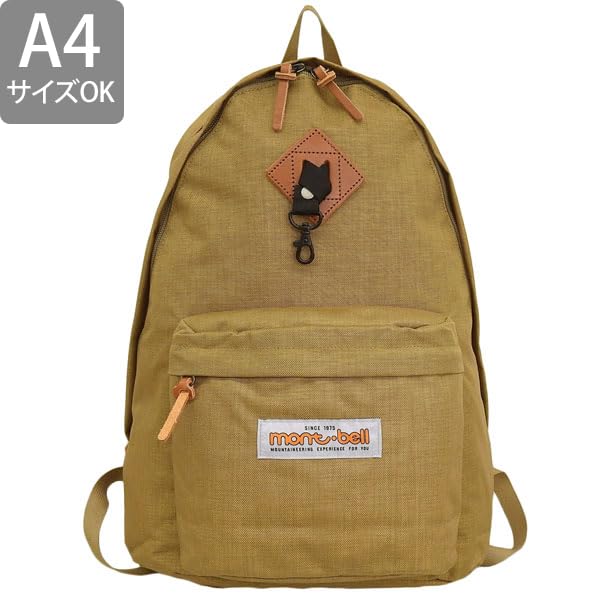 Montbell Рюкзак California Daypack к 50-летию, 17 л, нейлоновый рюкзак для мужчин и женщин, 1133002, подходит для формата A4 (Загар (Теннесси))