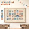 4E's Novelty Boho Classroom Bulletin Board Sets, Boho Motivational Bulletin Board Decorations & Positive Affirmations School Wall Decor Classroom