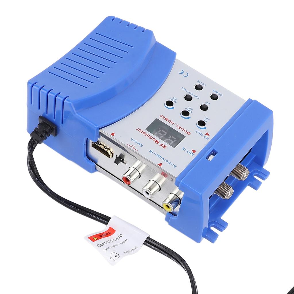 Интерфейс мультимедиа HD, модулятор AV в RF, выход PAL NTSC, Plug and Play, конвертер AV в RF для