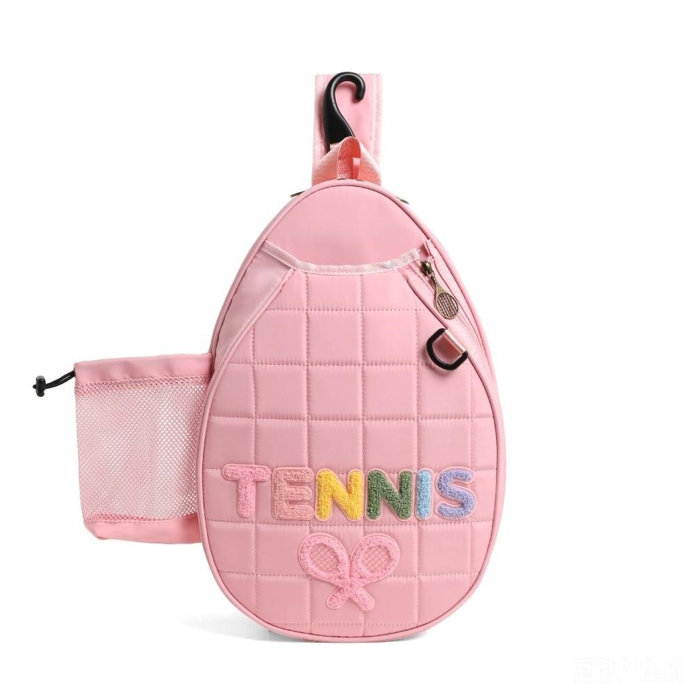 Waterproof Tennis Rackets Sling Bag Large Capacity Badminton Racket Crossbody Bag