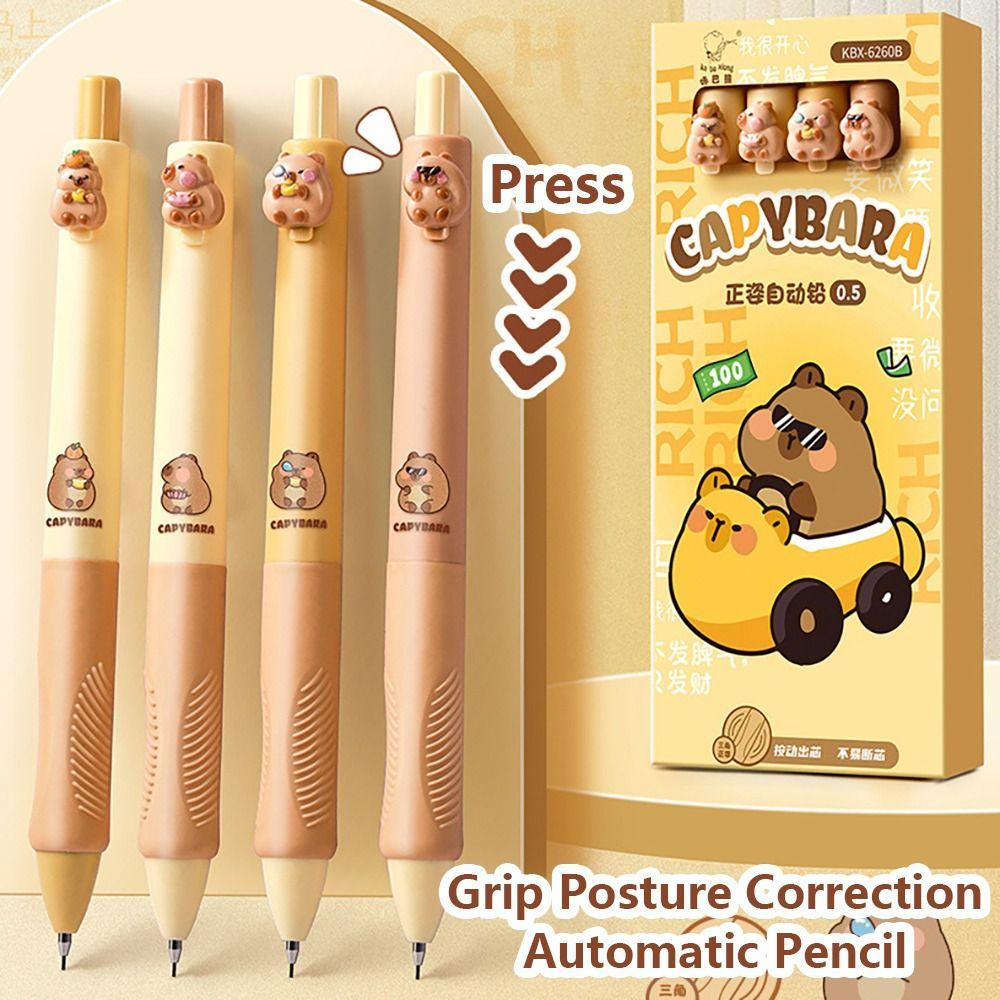 Pen Holding Posture Correction Automatic Pencil Capybara Propelling Pencil  Stationery