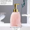 Natural Crystal Raw Stone Material Irregular Shape Foaming Liquid Soap Hand Wash Bottle Dispenser Hot Sale Soap Foam Pump Bottle