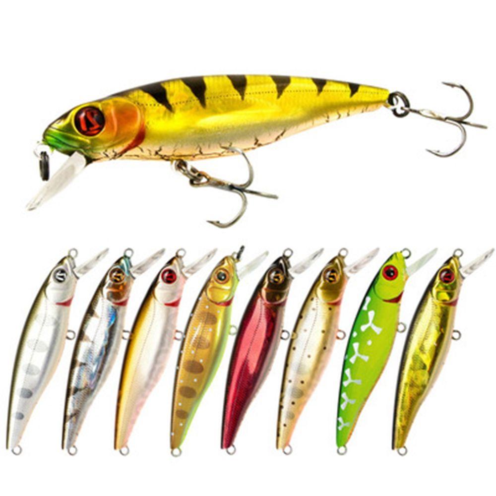 Multicolor Tackle Crankbaits Winter Fishing Minnow Lures Floating Minnow Baits Fish Hooks