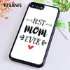 Krajews Best Mom ever In The World Phone Case Cover For iPhone 17 Air 16 15 14 plus 11 12 13 pro max coque Fundas