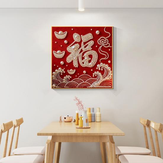 Набор для рисования жемчугом своими руками для взрослых, начинающих, с рисунками лошадей, 3D-набор для творчества «Жемчужное искусство», холст с предварительной печатью, набор пластиковых жемчужин для декора на Новый год, идея подарка