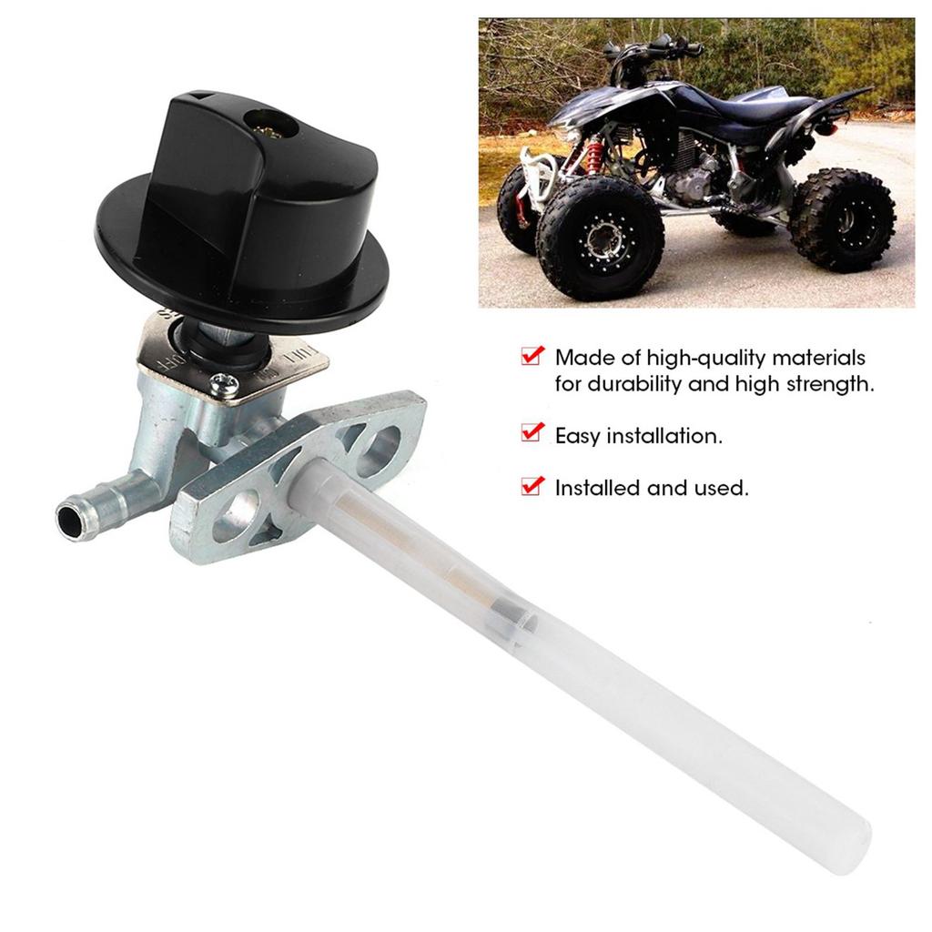 Топливный бак Петкок Кран Вкл Выкл Клапан с крышкой Подходит для HONDA TRX400X TRX 400EX 0914