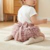 Fluffy Tutu Fluffy Skirt Multi-layer Tulle Mesh Skirt Cute Baby Girls Tutu Skirt  Kids