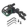 Archery Sight 5 Pin Bow Sight Aluminum Alloy Microadjustment with Adapter for Outdoor Archery