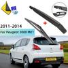 Подходит для Peugeot 3008 MK1 2011--2014 Задний дворник Щетка дворника Рычаг дворника Стеклоочистители Стеклоочистители Щетки Очистка Аксессуар