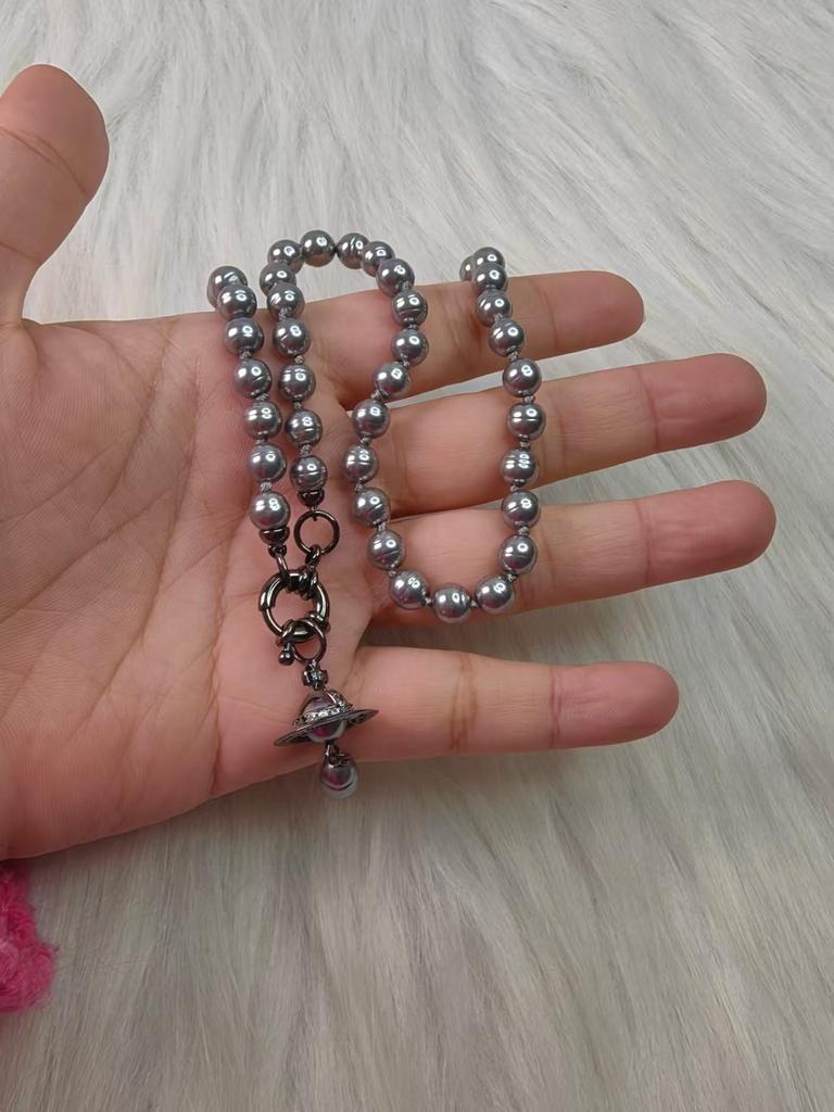 Ожерелье из барочного жемчуга в форме капли для вдовствующей императрицы