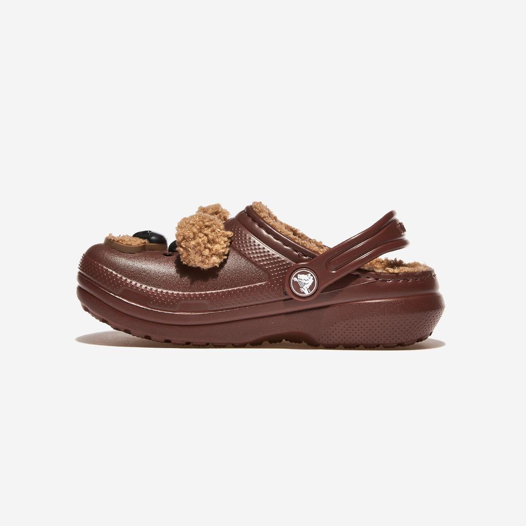 Crocs Классические детские клоги на подкладке, CRS210399, 1010109622, Популярная корейская обувь