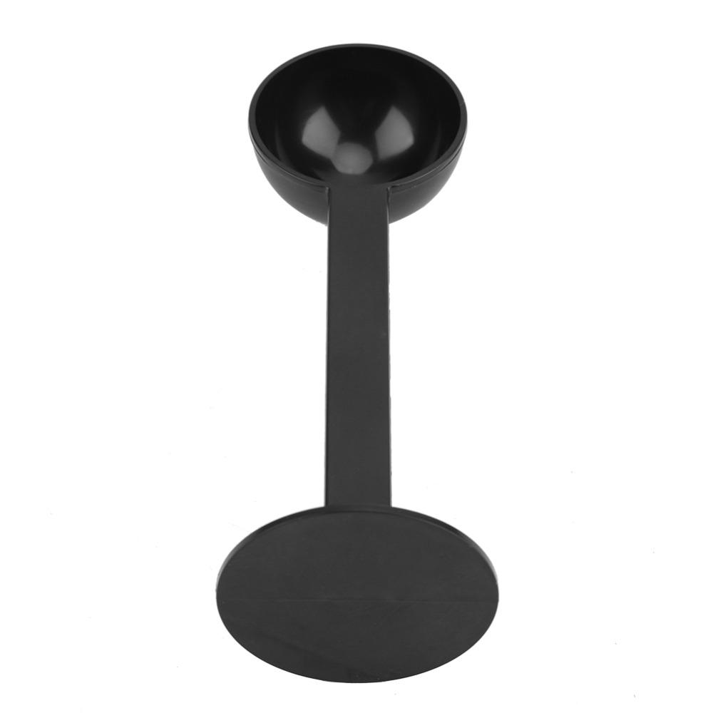 Integrated Tamper Coffee Bean Spoon Black Color Espresso Scoop Tool For Tea Brewing