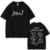 Singer Mora Lo Mismo De Siempre Album Letter Graphic T Shirt Men Women Fashion Harajuku T-Shirt Summer O-Neck Casual Cotton Tees