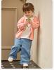 David Bella Girls' Jeans Spring New Children's Pants Baby Straight Leg Wide Leg Pants Pants